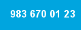 983 670 01 23 983 670 01 23